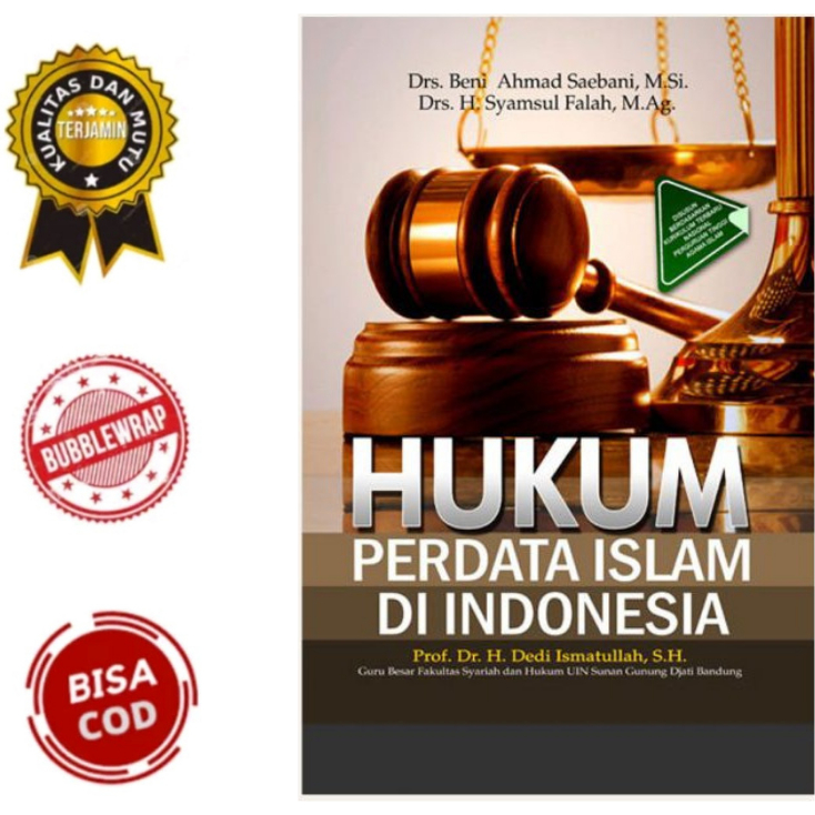 Jual Buku Hukum Perdata Islam Di Indonesia - Beni Ahmad Saebani ...