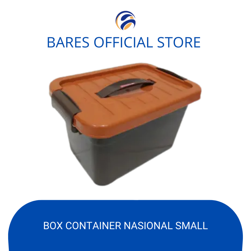 Jual Box Container Coklat Small Nasional Tutup Serbaguna Shopee Indonesia