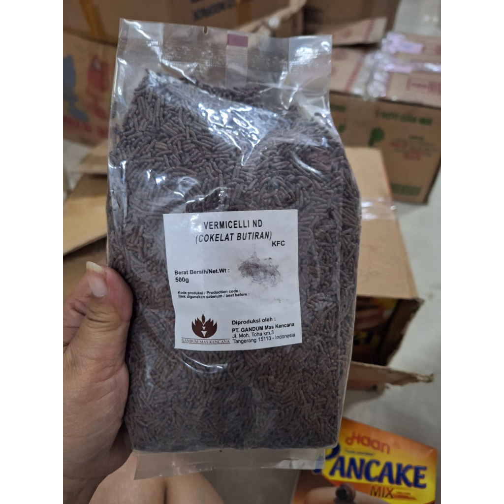 Jual COKELAT BUTIRAN MESES VARMICELLI ND KFC 500gr (rijek label ...