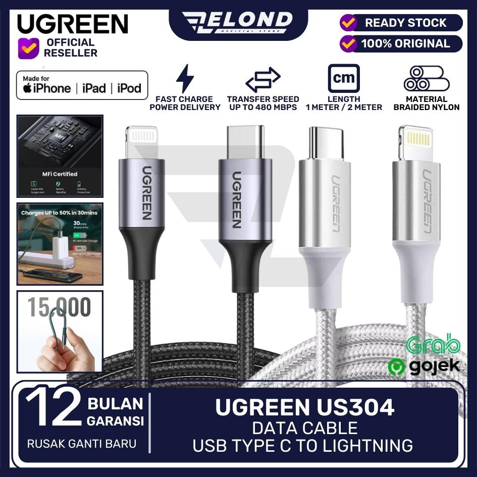 Jual Ugreen Kabel Iphone Usb C To Lightning Data Cable Iphone Mfi For Iphone Ugreen Us Pd