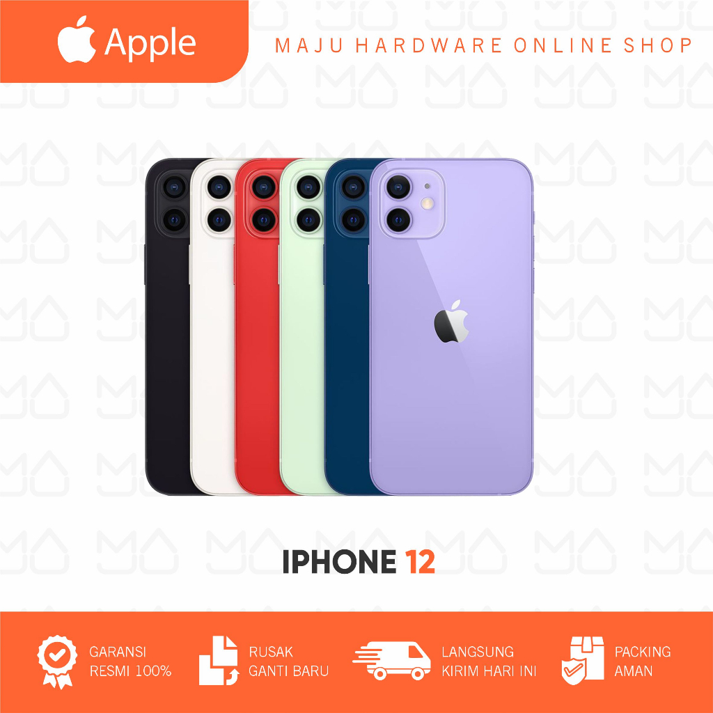 Jual Apple Iphone 12 64GB-Garansi Resmi | Shopee Indonesia