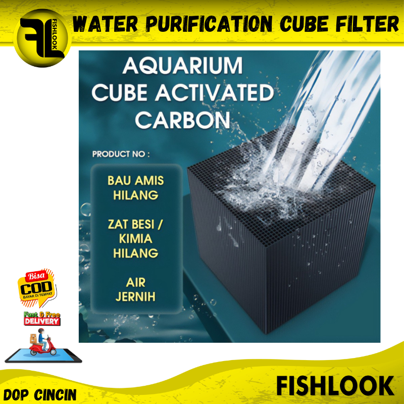 Jual MORI Water Purification Cube Filter Karbon Aktif Pemurni
