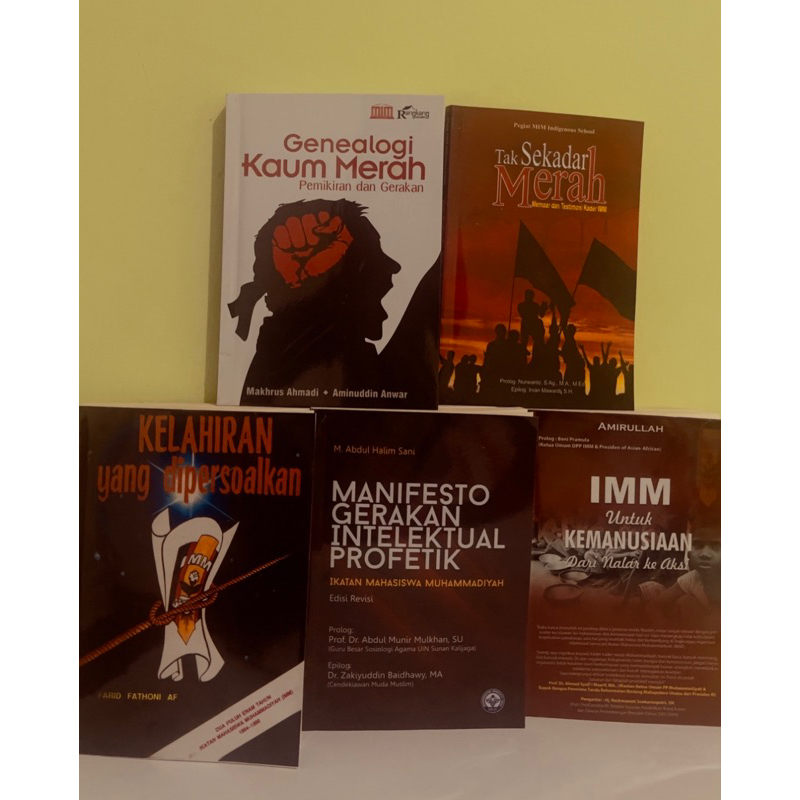 Jual Paket Buku IMM - Tak Sekadar Merah, Manifesto, Imm Untuk ...