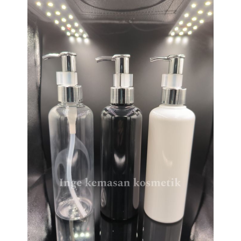 Jual BOTOL PUMP LOTION 250 ML TUTUP CLIPOIL SILVER | Shopee Indonesia