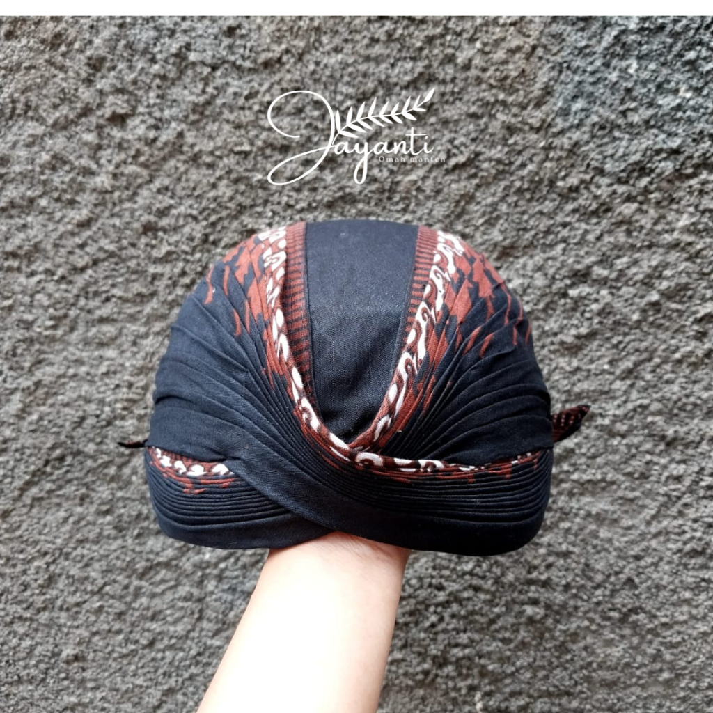 Jual Blangkon Jogja Motif Modang | Shopee Indonesia
