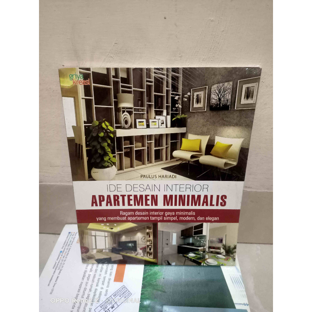 Jual BUKU IDE DESAIN INTERIOR APARTEMEN MINIMALIS ORIGINAL PAULUS ...