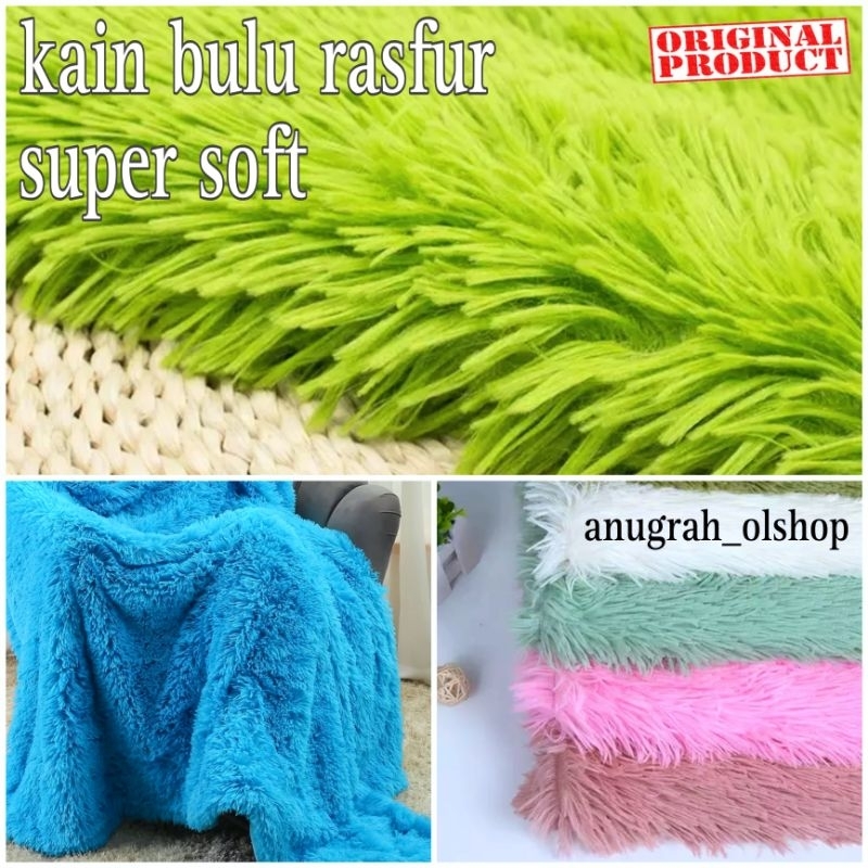 Jual Kain bulu rasfur lebar kain 165cm | Shopee Indonesia