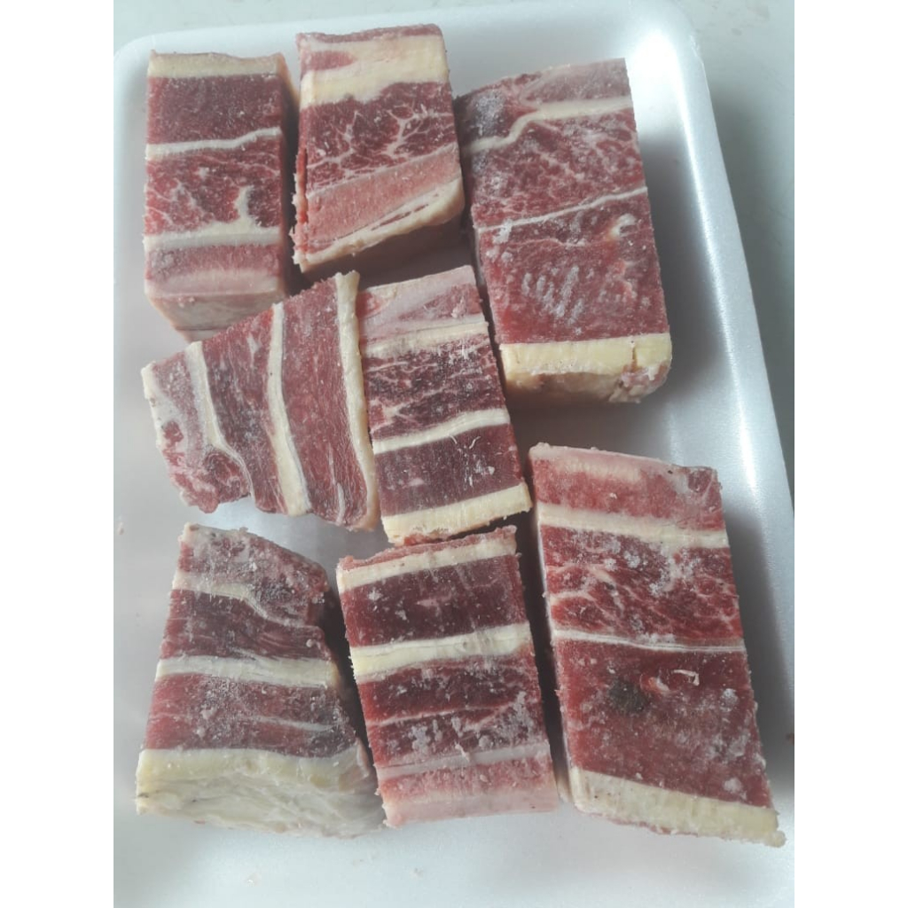 Jual Iga Sapi Pendek Beef Short Ribs 1 Kg Shopee Indonesia