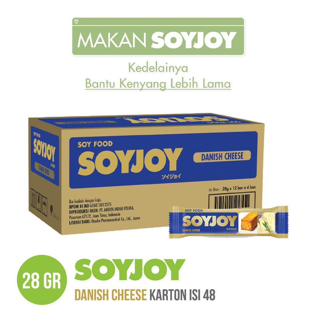 Jual SOYJOY DANISH CHEESE x 48 Pieces (1 Carton) Shopee Indonesia