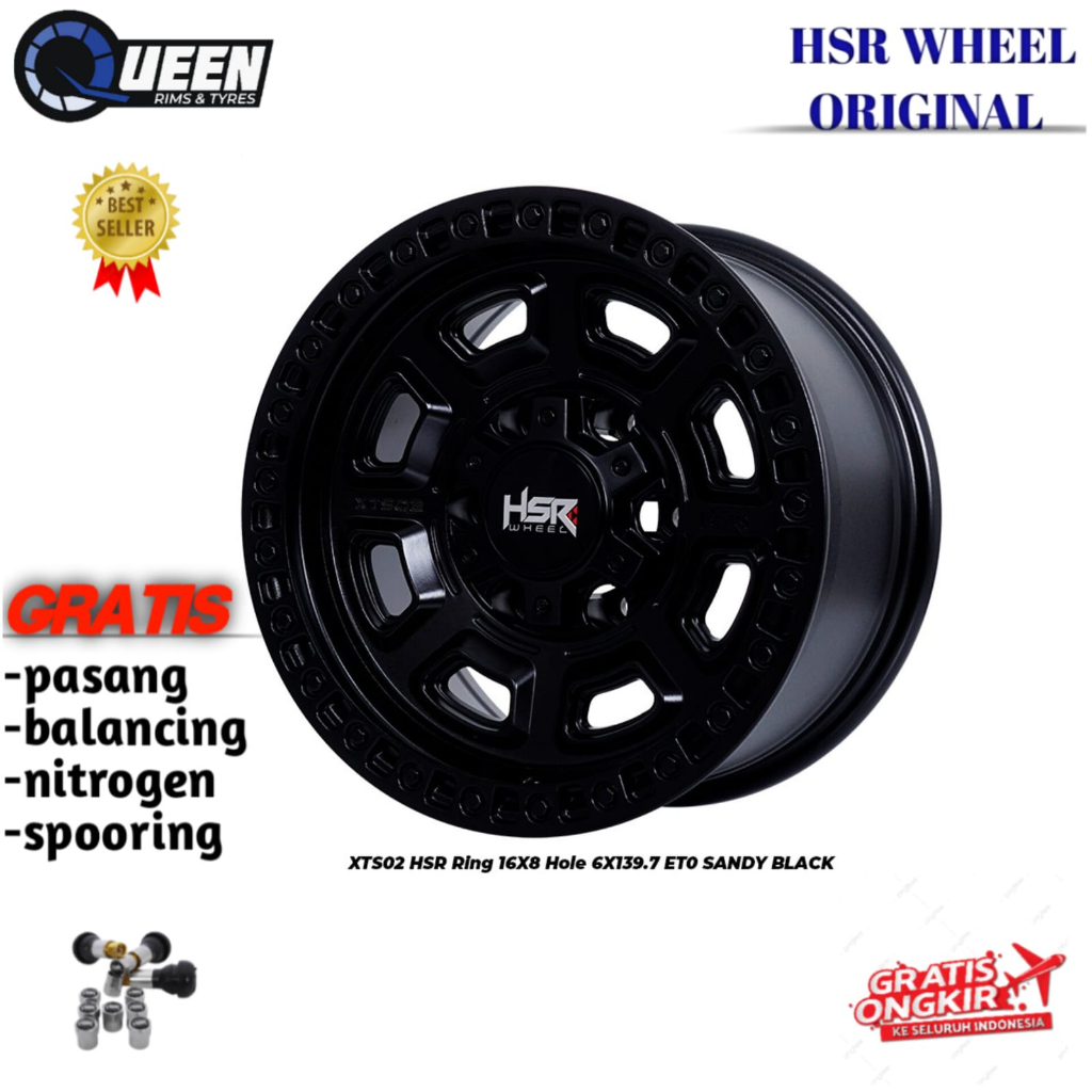 Jual Velg Mobil Semi Offroad R16 merk HSR Wheel | Shopee Indonesia
