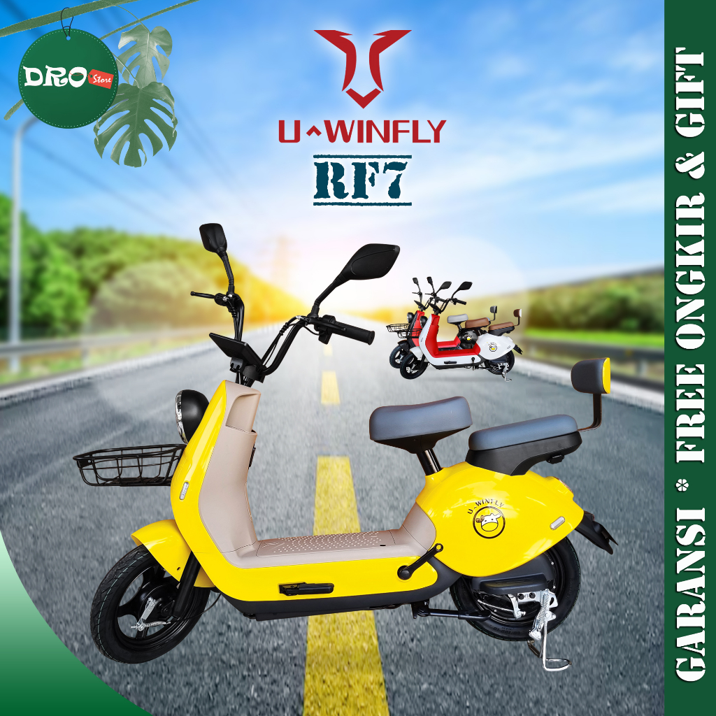 Jual Sepeda Listrik U-Winfly RF7 Redfish 7 | DRO.STORES | Shopee Indonesia