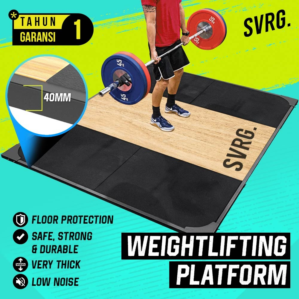 Jual SVRG. Weightlifting Platform Powerlifting Deadlift Platform