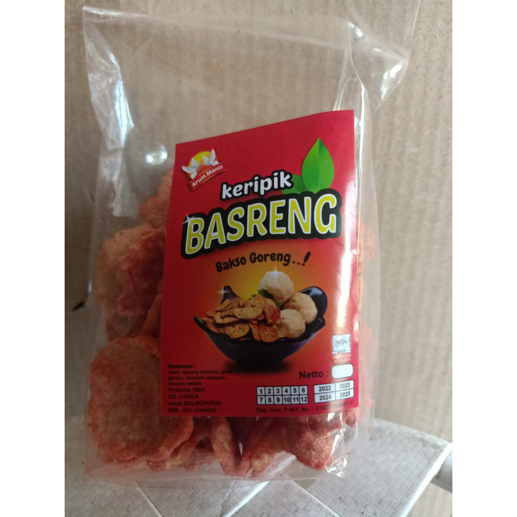 Jual Keripik Basreng Baso Goreng Shopee Indonesia