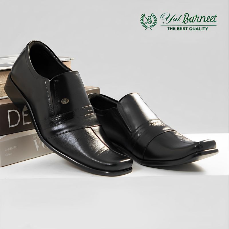 Jual Sepatu Kantor Pria Kulit Sapi – YAL BARNEET 241 Loafers Premium ...