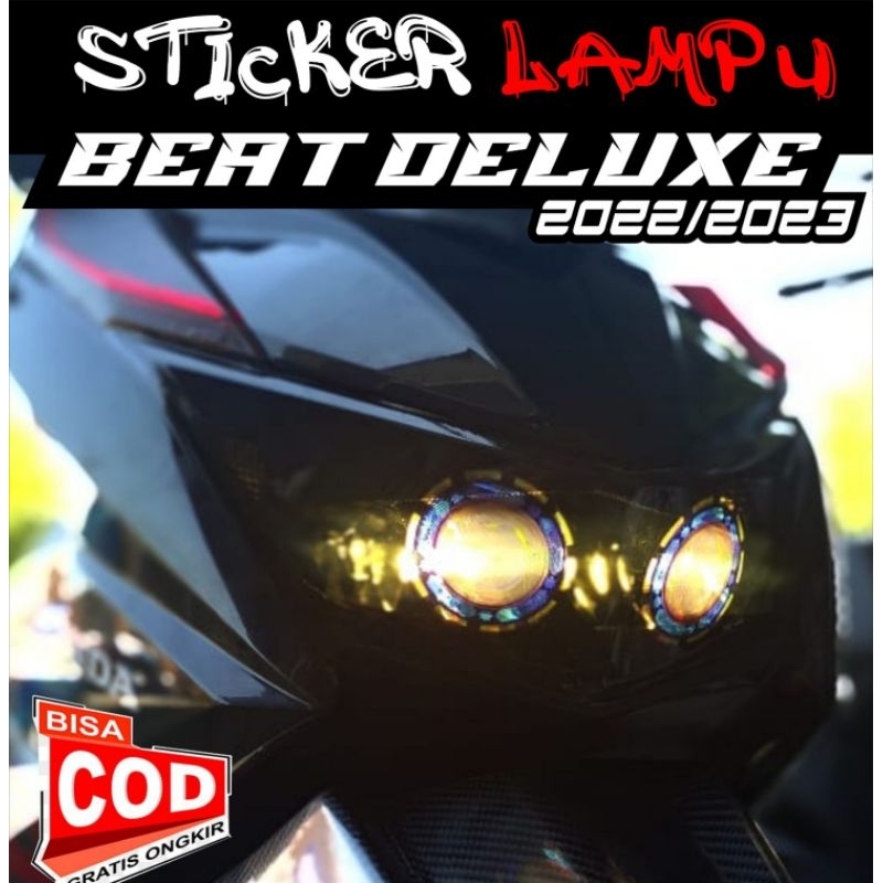 Jual Sticker Lampu Motif Projie Beat Deluxe Shopee Indonesia