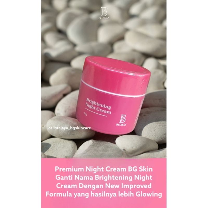 Jual BRIGHTENING NIGHT CREAM BG SKIN | Shopee Indonesia