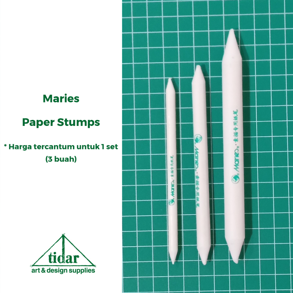 Jual Maries Paper Stumps Charcoal Conte Crayon Pensil Pencil