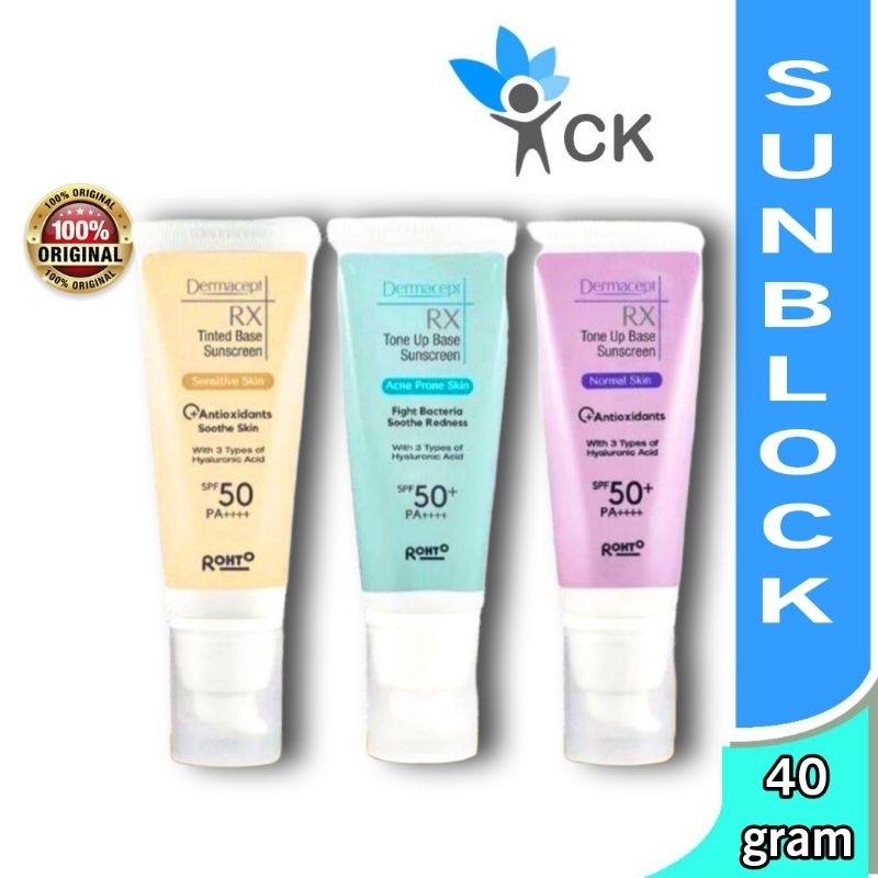 Jual DERMACEPT RX - tinted sunscreen spf 50 tube 40 gram - for ...