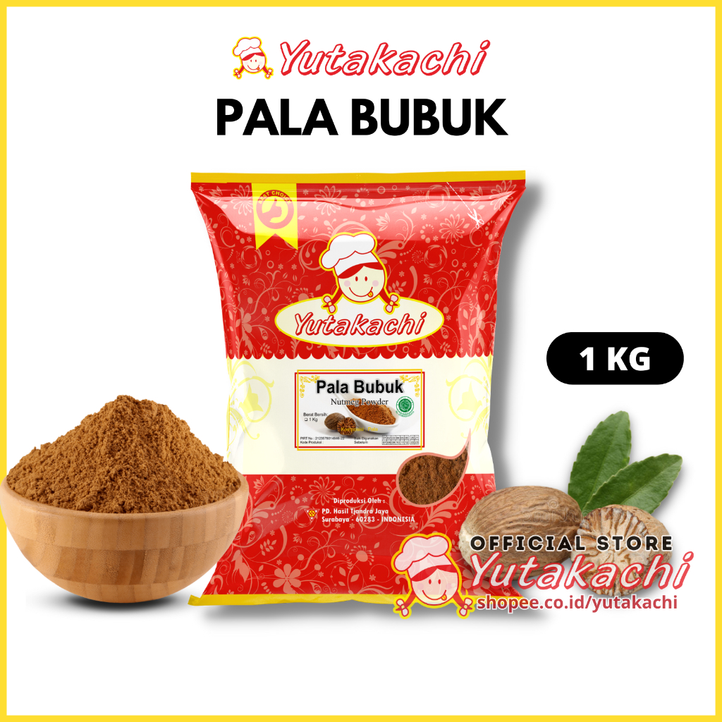 Jual Pala Bubuk Kg Yutakachi Ground Nutmeg Powder Biji Pala Bubuk