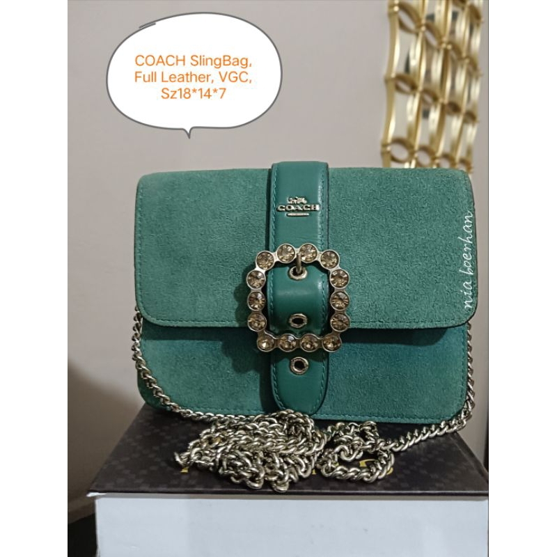 Jual Coach sling rantai | Shopee Indonesia