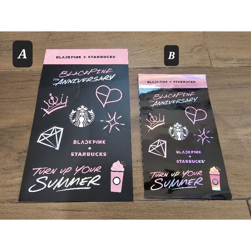 Jual BLACKPINK x STARBUCKS Official Sticker | Shopee Indonesia