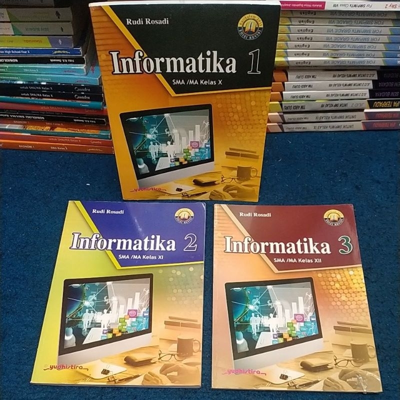 Jual Buku Informatika Kelas 10, 11, 12 SMA/MA Kurikulum 2013 Revisi ...