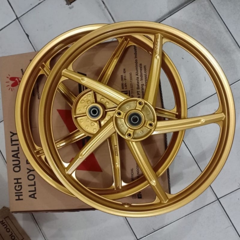 Jual velg Racing V.Rossi Supra fit new/Revo Lama lancip 2004,2005,2006 ...