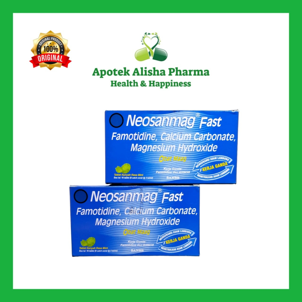 Jual Neosanmag Fast Tablet (Box 16tablet) - Neo Sanmag Fast Tablet Obat