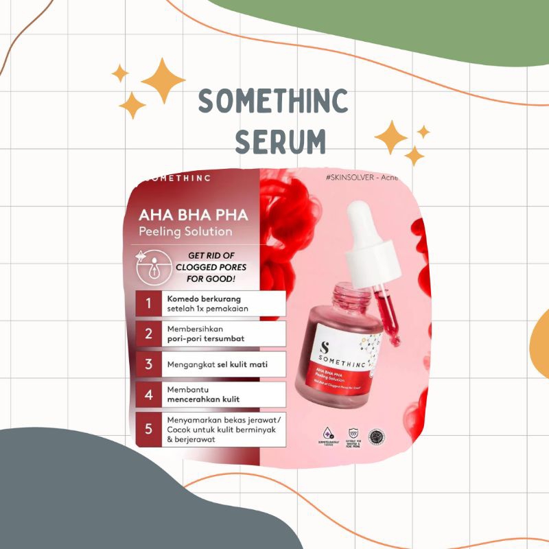 Jual Somethinc AHA BHA PHA Peeling Solution - Serum Eksfoliasi Peeling ...
