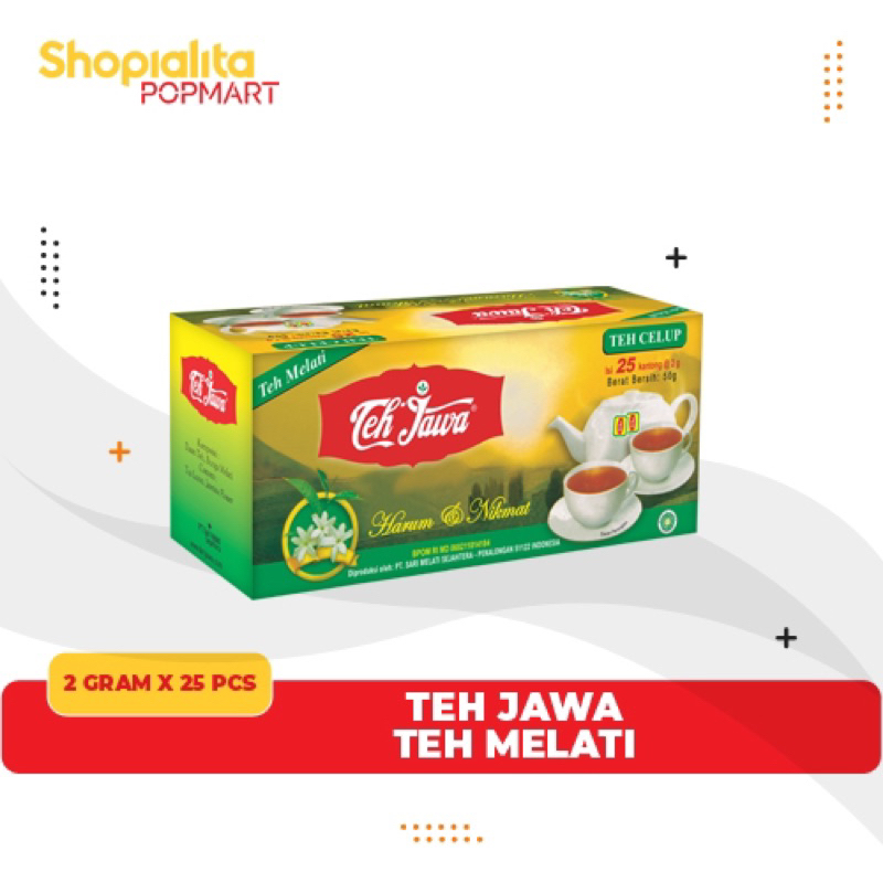 Jual Teh Jawa Teh Melati 2 Gram X 25 Pcs Shopee Indonesia