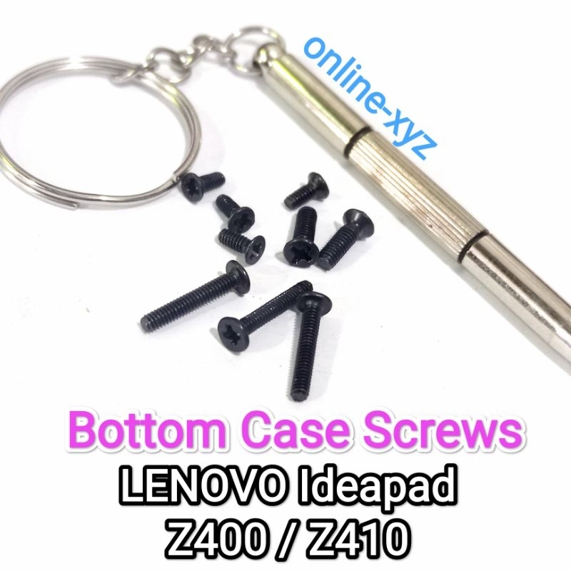 Jual baut mur sekrup skerup casing LENOVO Z400 Z410 Ideapad Shopee