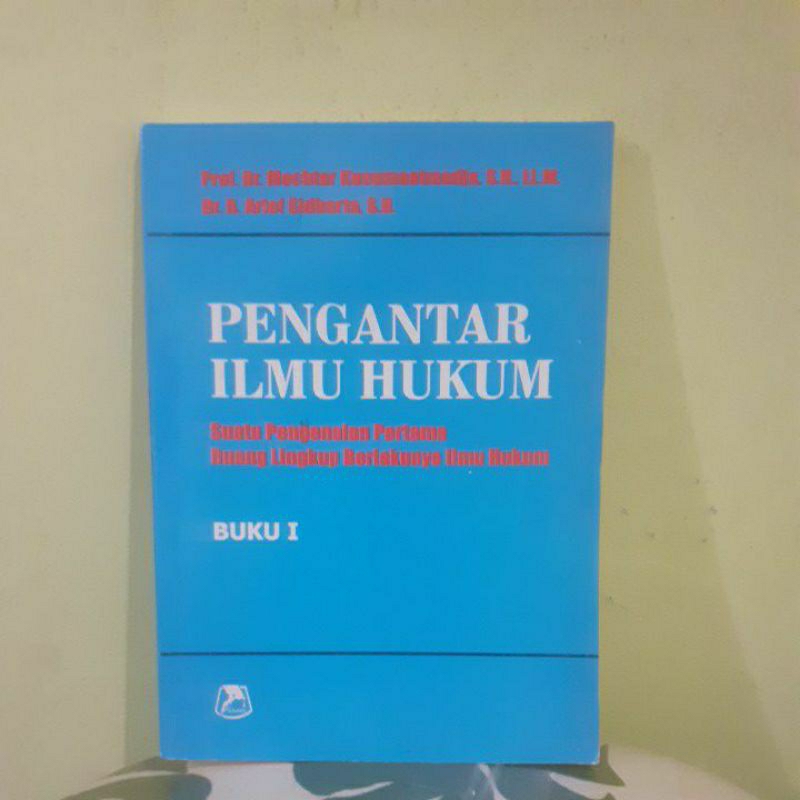 Jual Pengantar Ilmu Hukum Buku By Prof Mochtar Kusumaatmadja