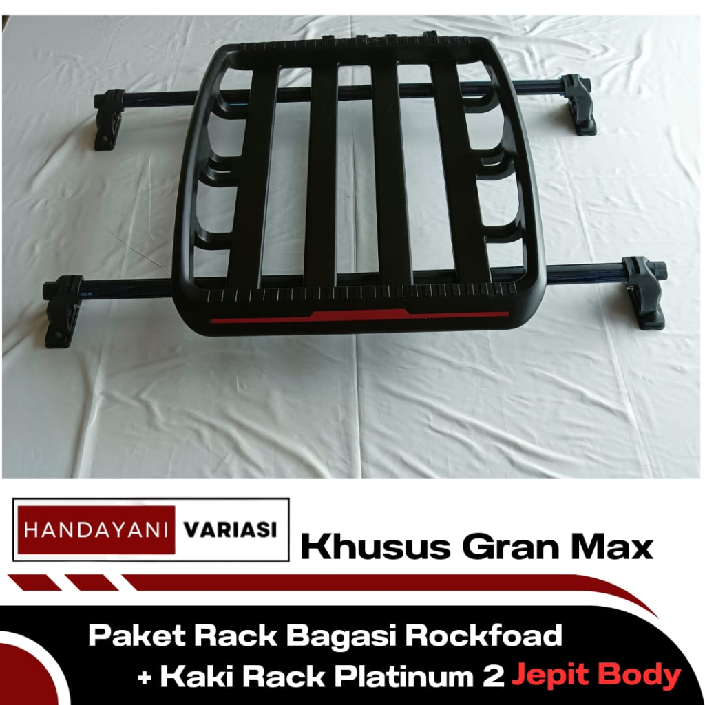 Jual Paket Rak Bagasi Atas Mobil ROCKFORD Plus Kaki Rack Khusus Gran ...