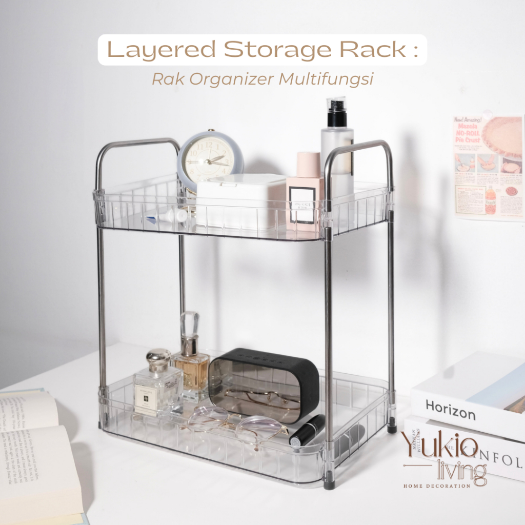 Jual YUKIO Layered Storage Rack - Rak Tempat Penyimpanan Multifungsi ...