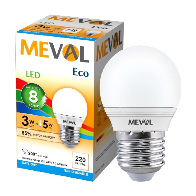 Jual LAMPU LED 3W BULB MEVAL | Shopee Indonesia
