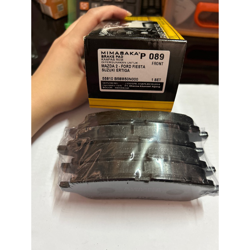 Jual Kampas-rem-belakang-brake-pad-shoe-tromol-Honda-Brio-2012