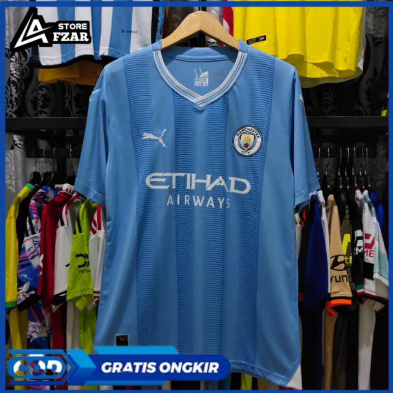 Jual JERSEY BOLA CITY HOME NEW 2024 GRADE ORI | Shopee Indonesia