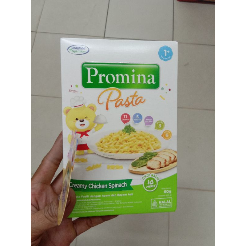 Jual Promina Pasta creamy chicken spinach 60gr | Shopee Indonesia