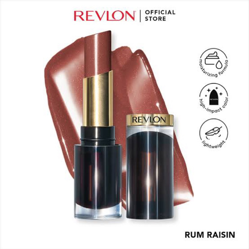 Jual revlon super lustrous glass shine lipstick rum raisins 008