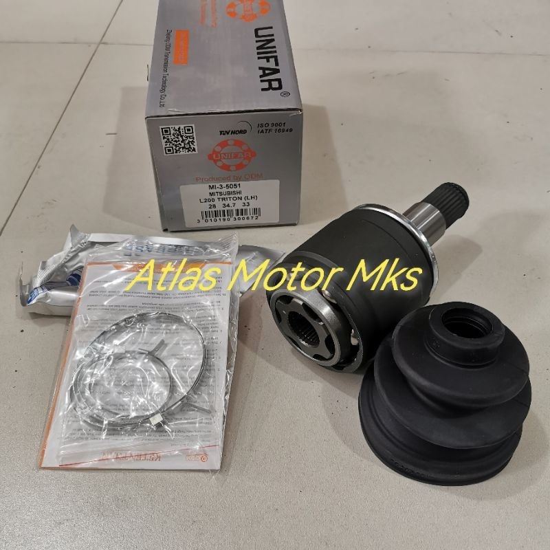 Jual CV JOINT AS KOPEL DALAM MITSUBISHI L200 TRITON DALAM KIRI