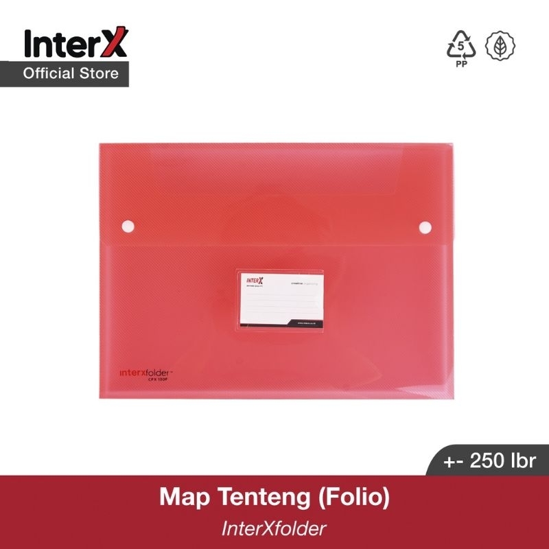 Jual Map Carrying File InterXfolder 3cm + Name Card | Shopee Indonesia