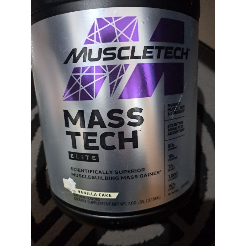 Jual Muscletech mass tech 2800g | Shopee Indonesia