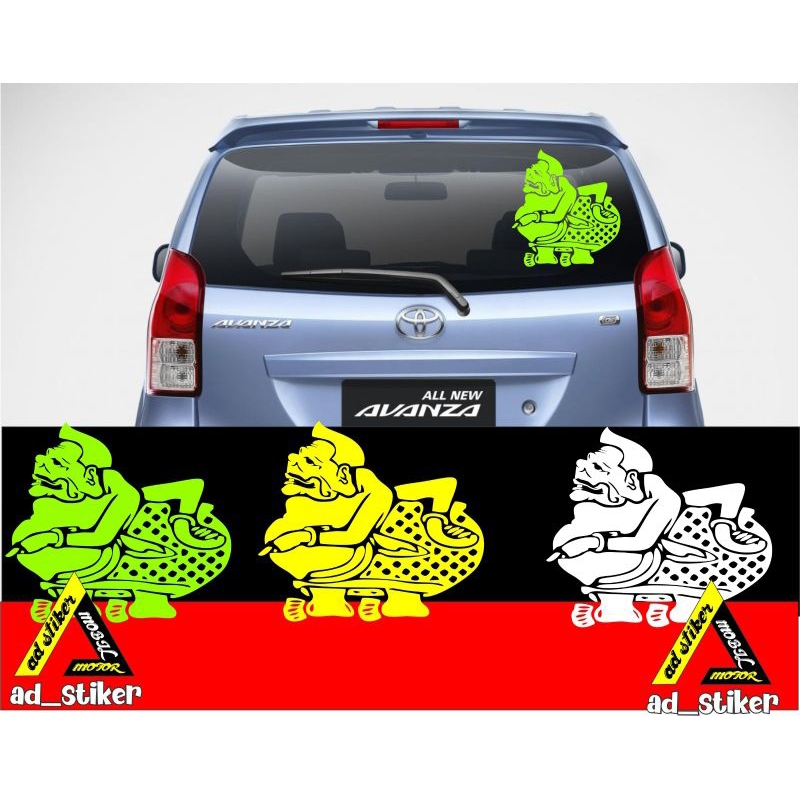 Jual STIKER KACA BELAKANG MOBIL AVANZA XENIA SIGRA INNOVA RUSH TERIOS ...