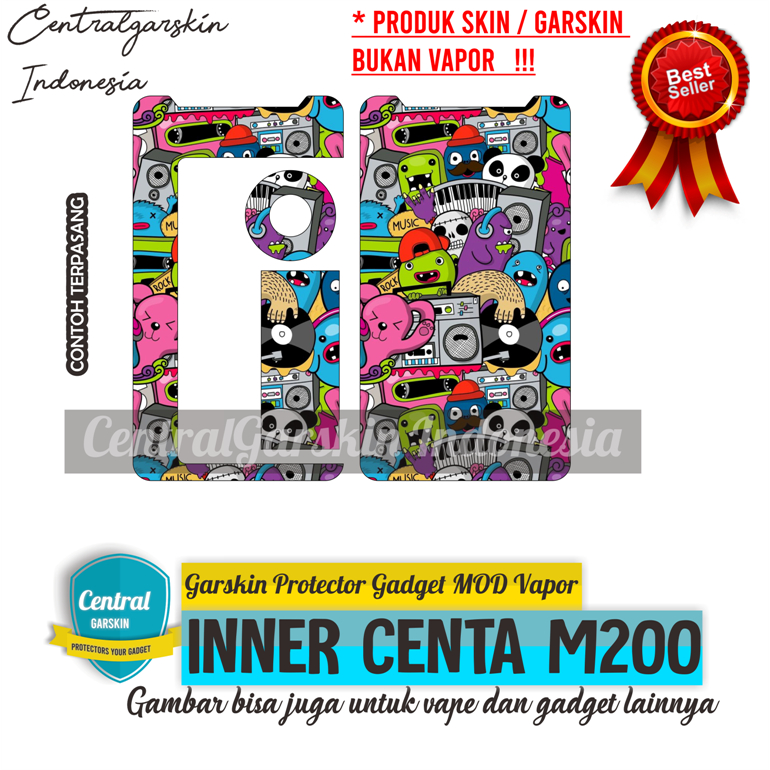 Jual Garskin Custom Inner/Sticker/Skin Centa M200 - CASE | Shopee Indonesia