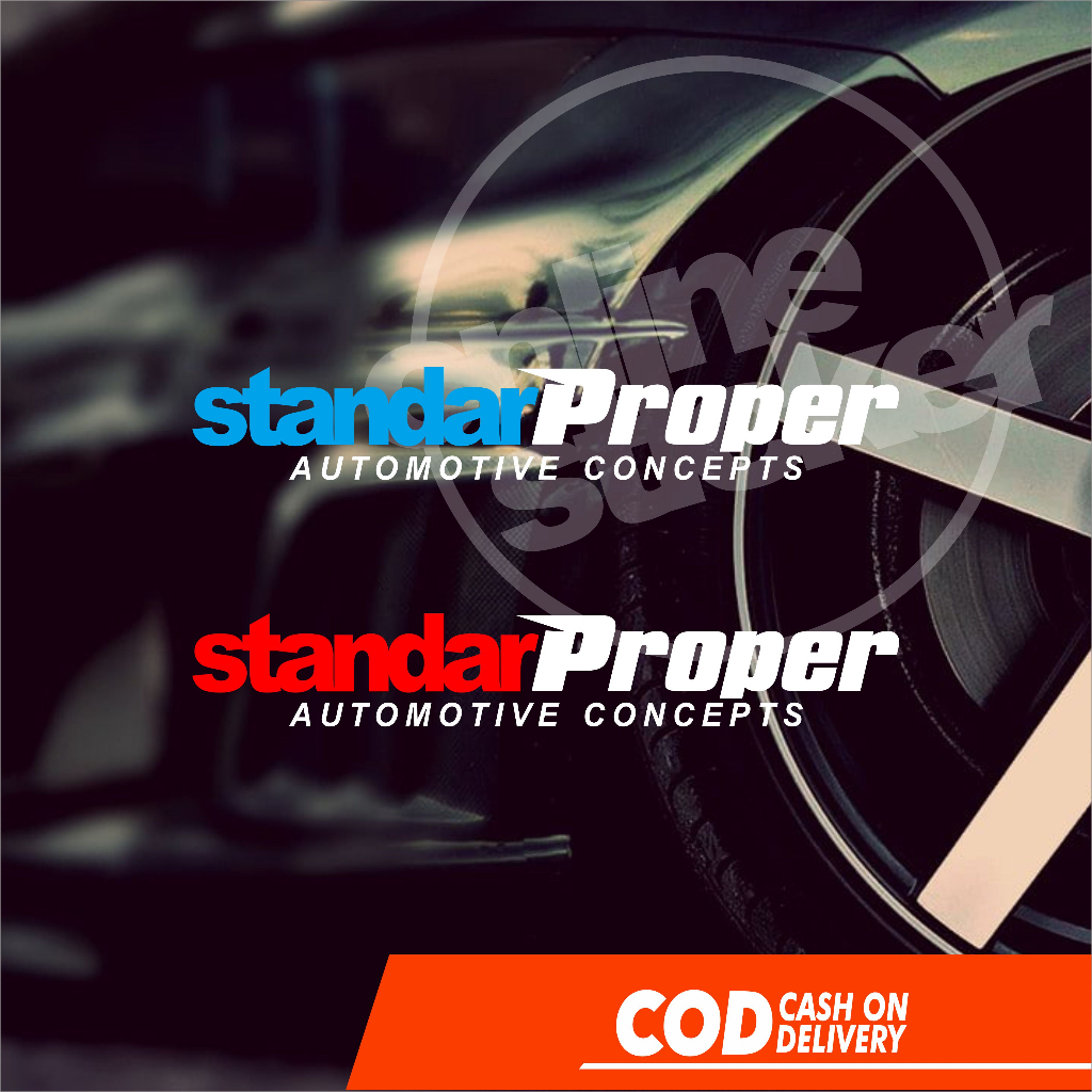 Jual Sticker Standar Proper Cutting Menyala Shopee Indonesia