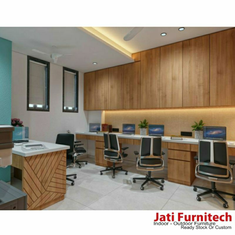 Jual interior office - interior kantor - interior hpl - Harga Per Meter