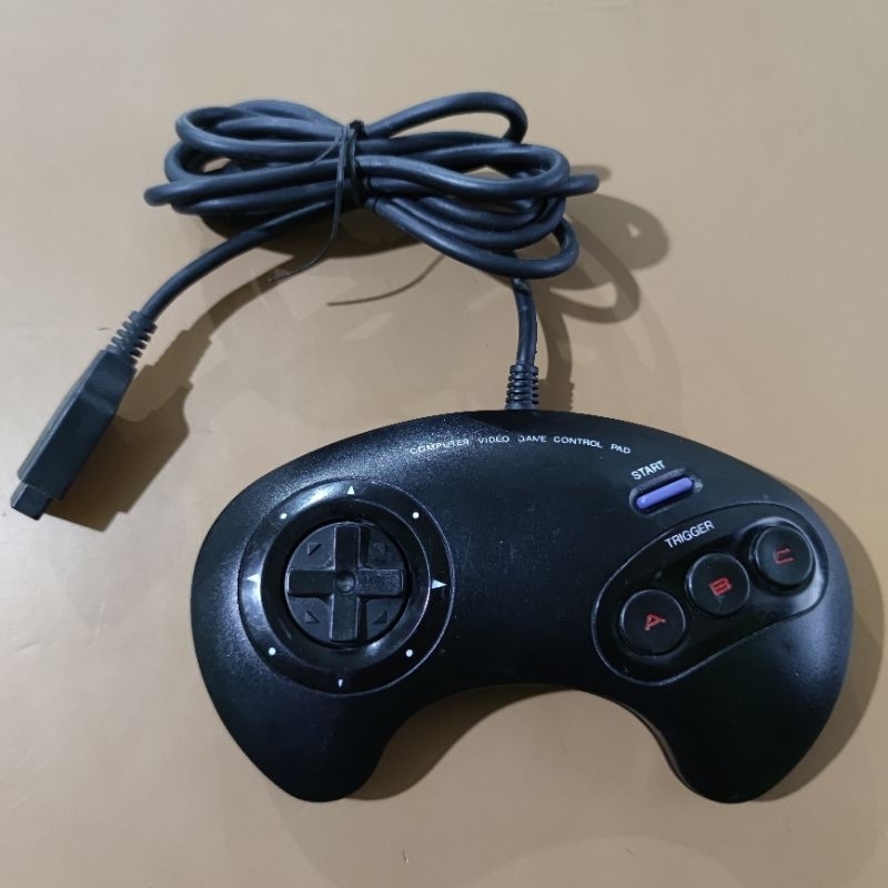 Jual Stik Sega Mega Drive 1 Controller Sega MD1 MD2 Second | Shopee ...