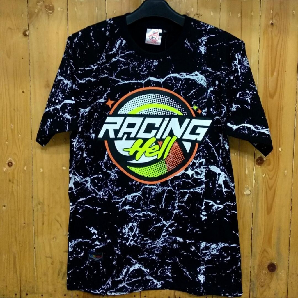 Jual Kaos Racing Hell Motif/Kaos Racingstar | Shopee Indonesia