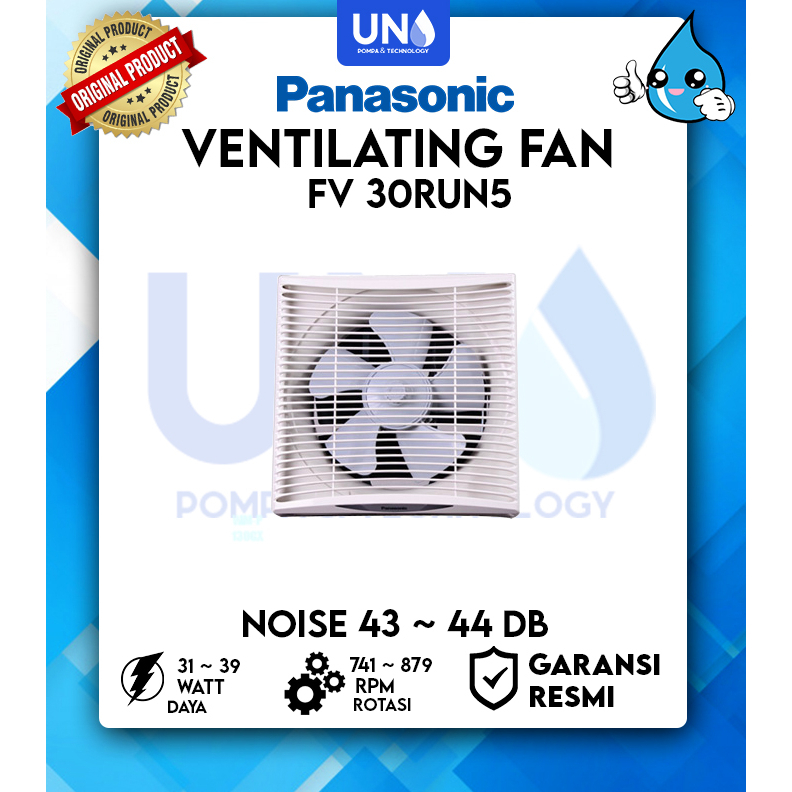 Jual Exhaust Fan Ceiling Kipas Hexos Dinding Panasonic Inch Fv Run Shopee Indonesia