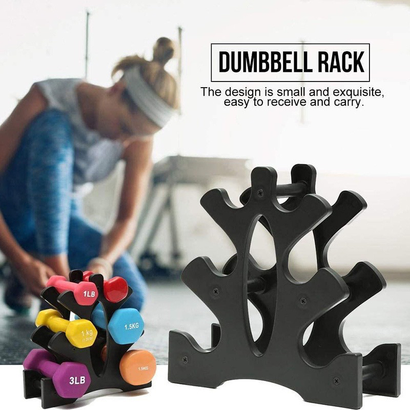 Jual Holder Dumbell 3 Tingkat Rak Barbel Home Gym Stand Dumbell ...